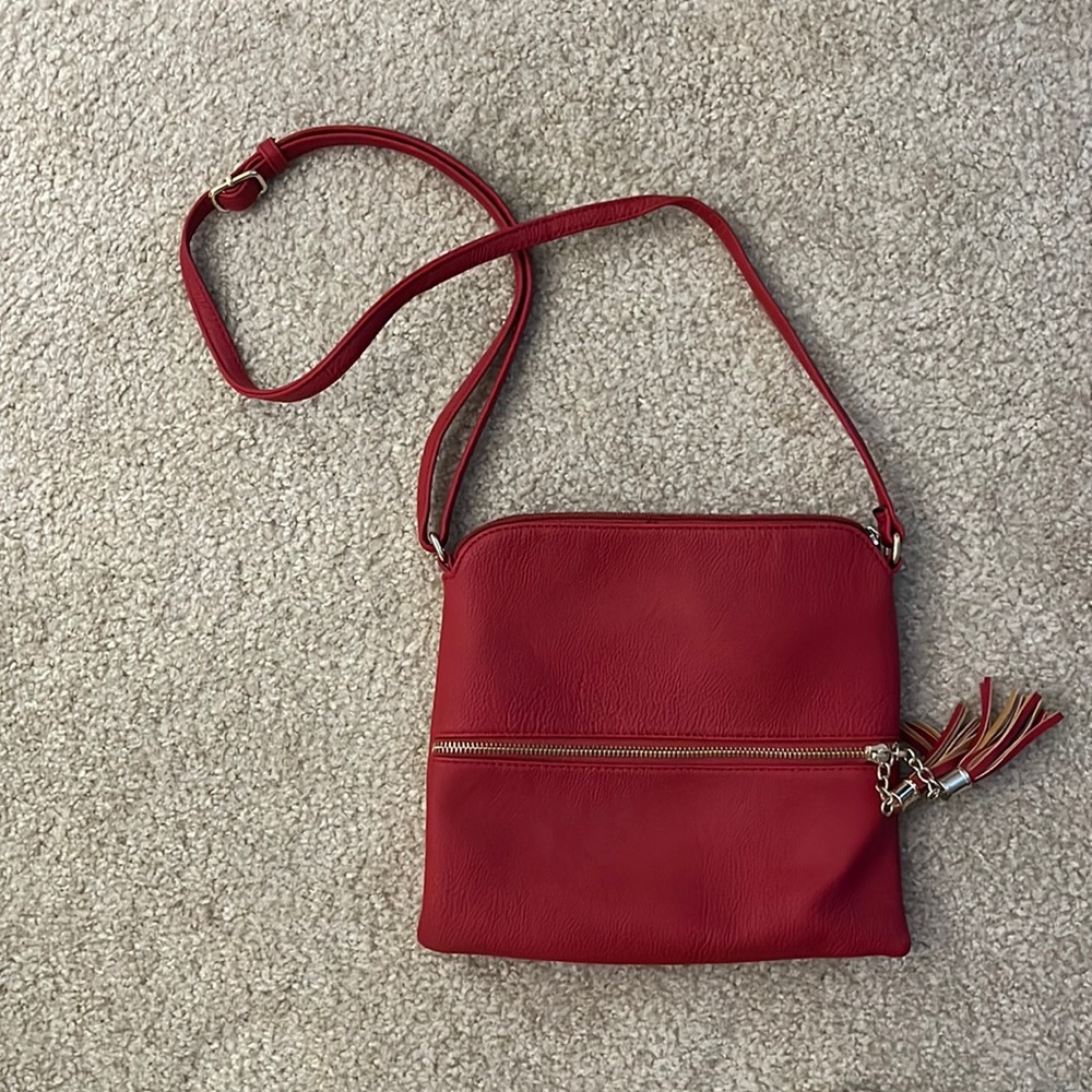Cute Red Cross body bag
